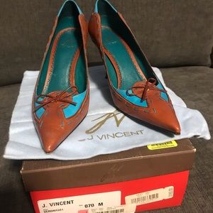 J. Vincent Pointed Toe Heels